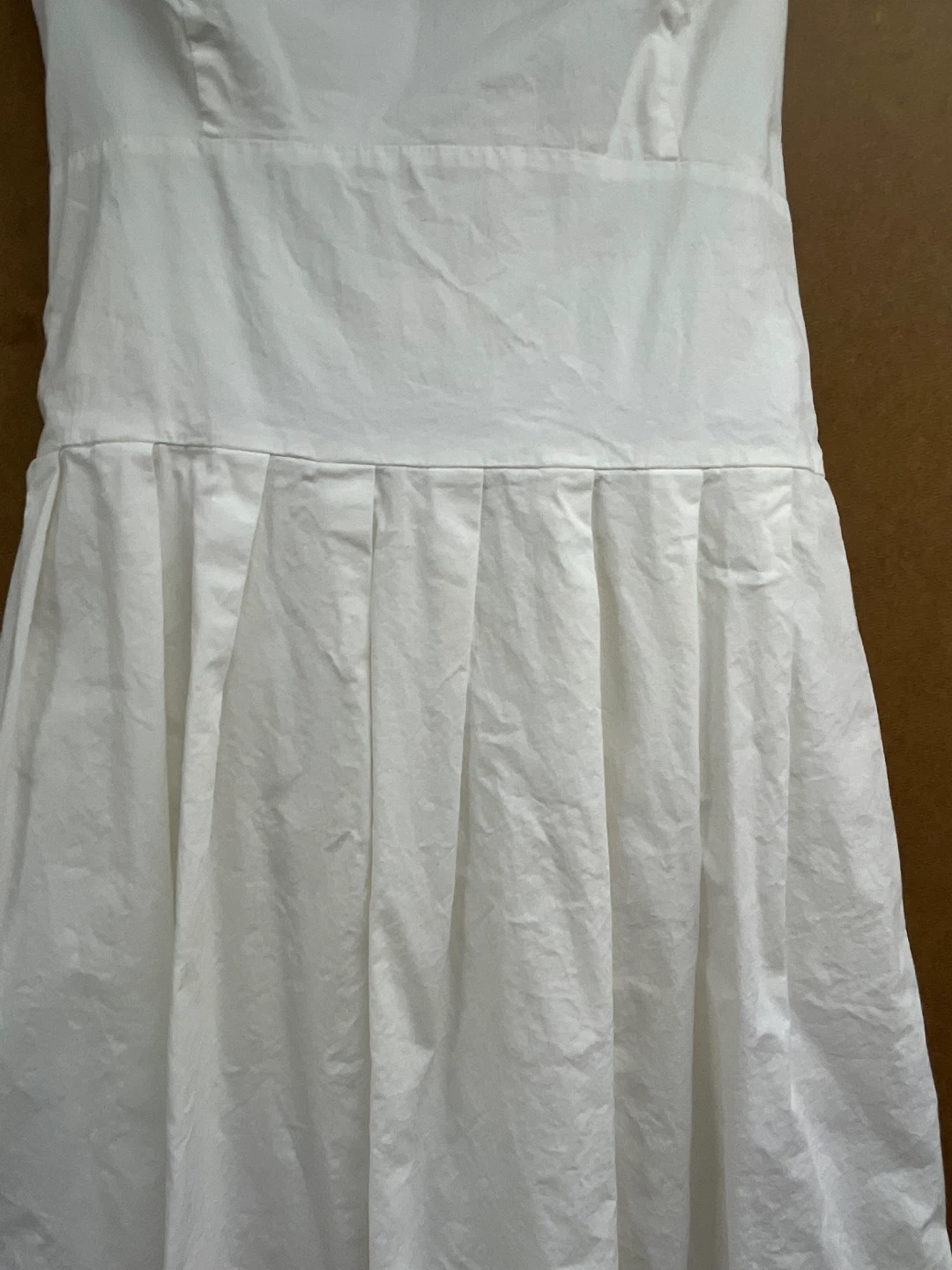 White Strapless Sundress by ZINC - photo 3