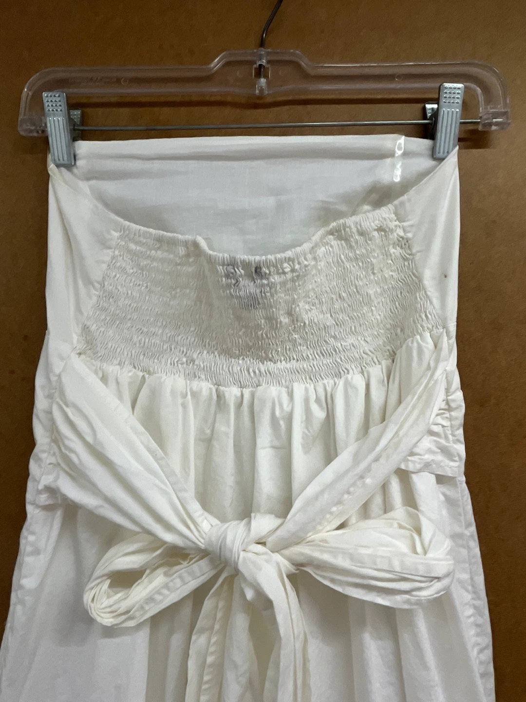 White Strapless Sundress by ZINC - photo 5