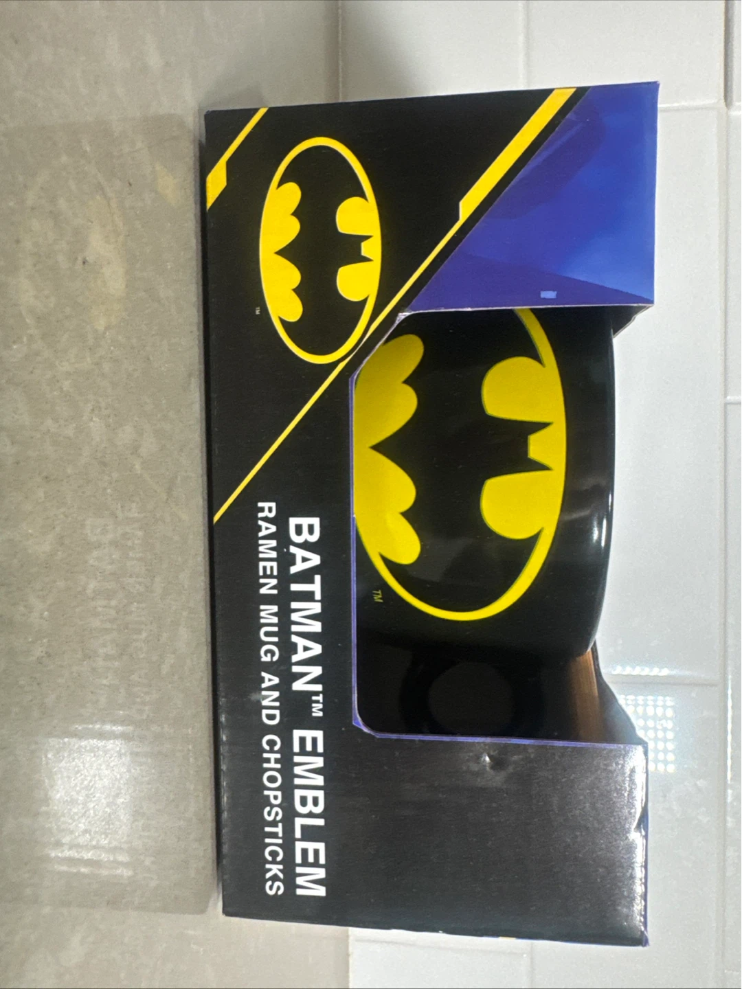Batman Emblem Ramen Mug and Chopsticks - photo 3