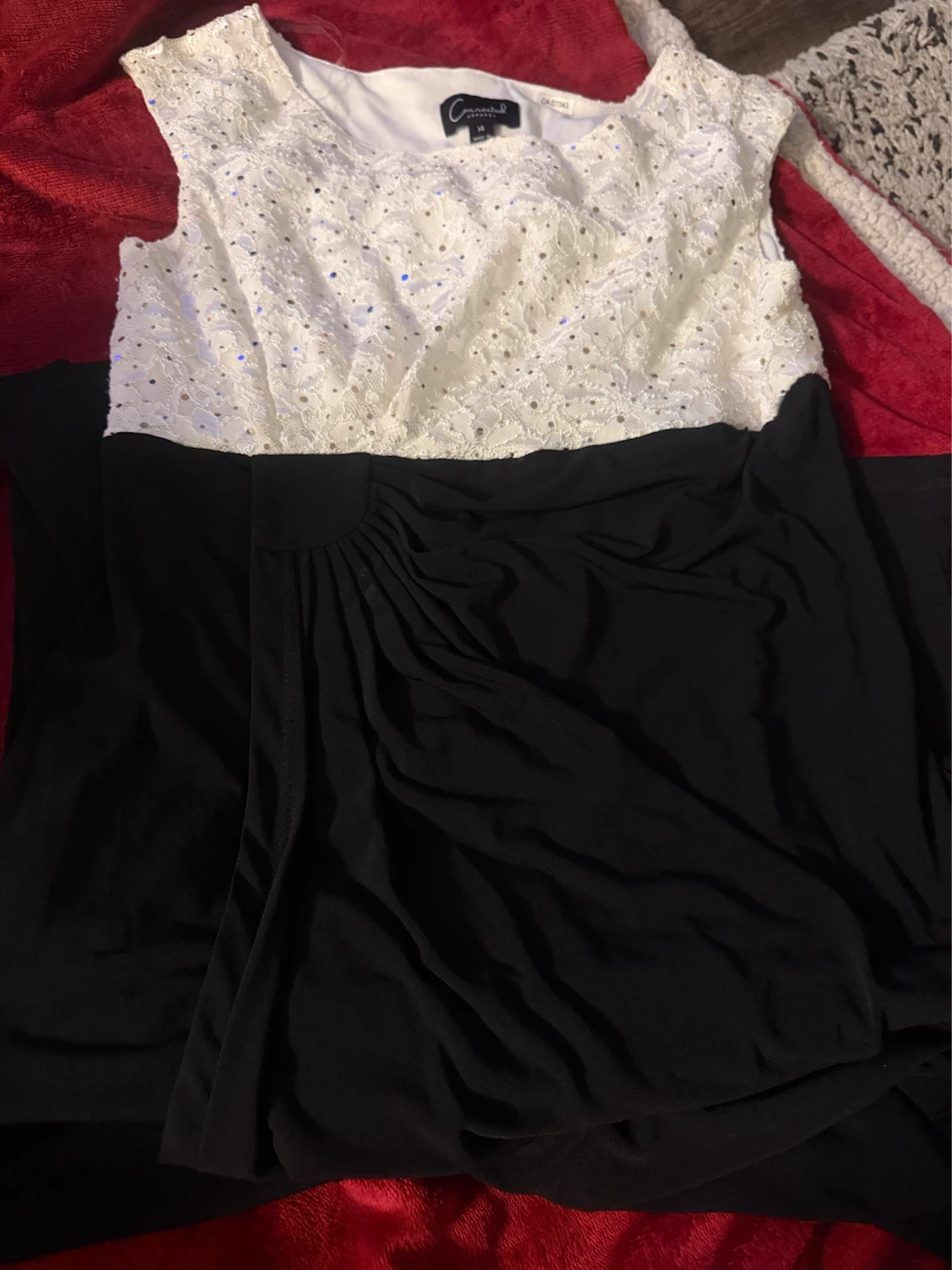Connected Apparel Black and White Dress - photo 3