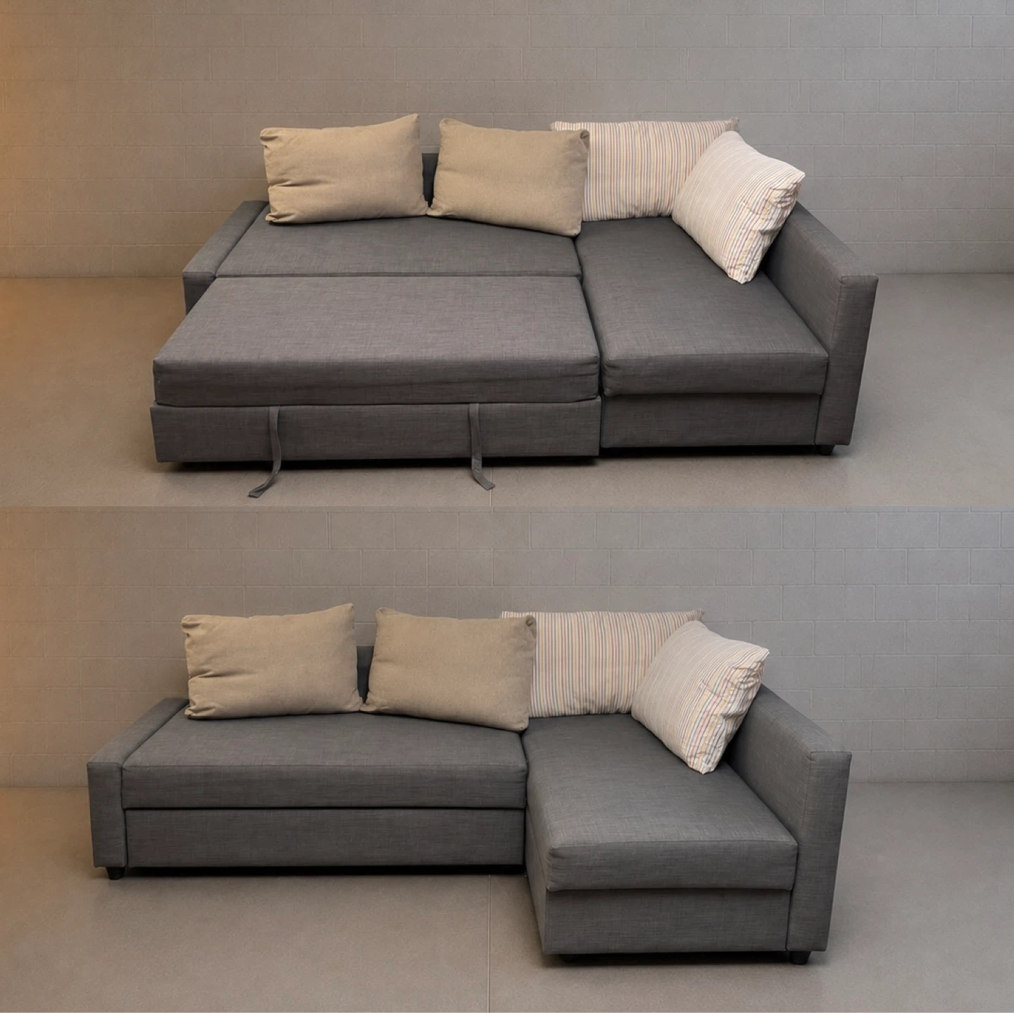 Free delivery IKEA FRIHETEN Corner Sofa-Bed