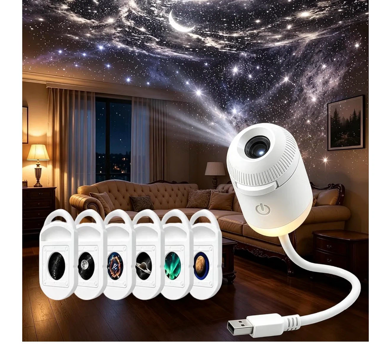 Star Projector Night Light