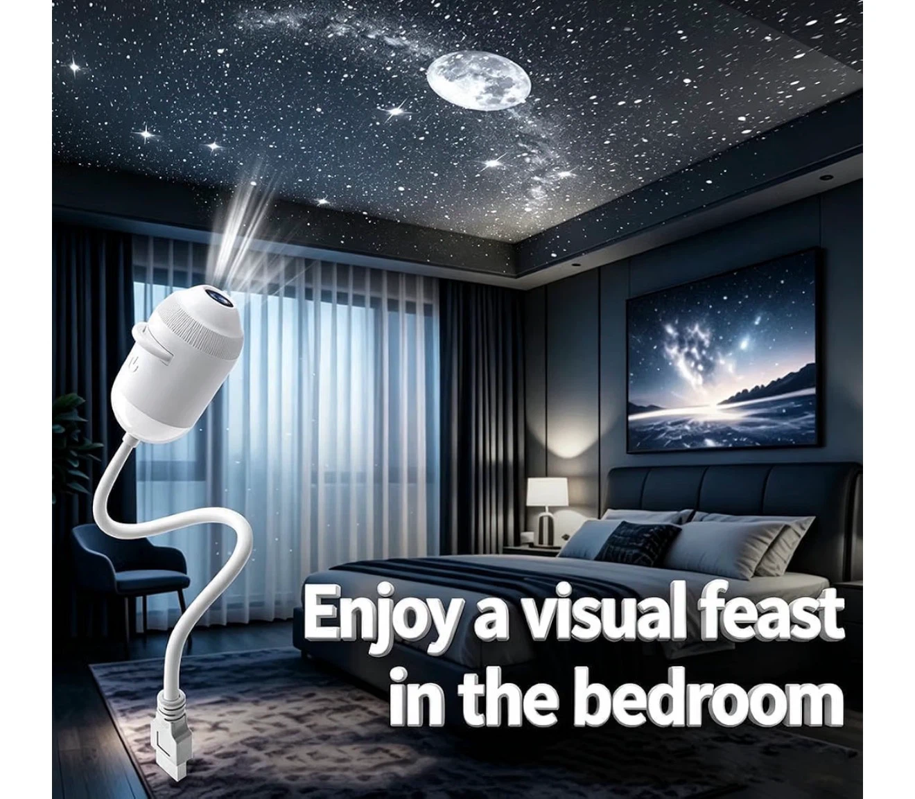 Star Projector Night Light - photo 2