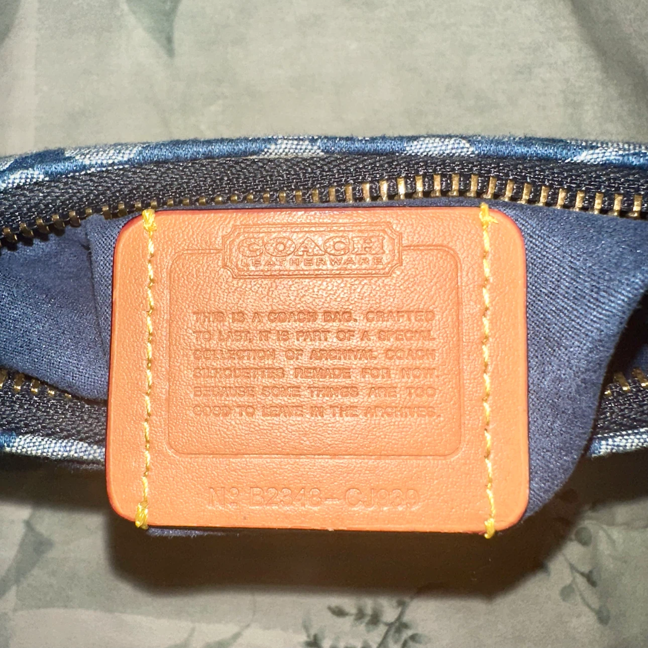 Coach Denim Swinger 20 - photo 4