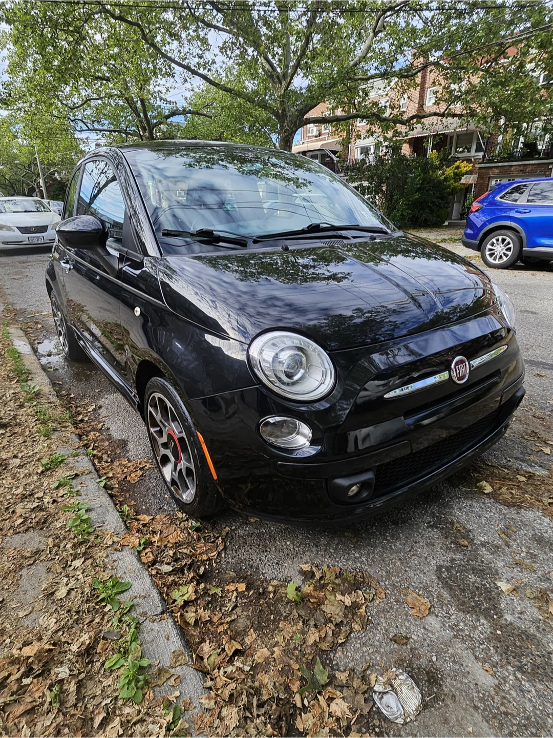 Black Fiat 500 - photo 2