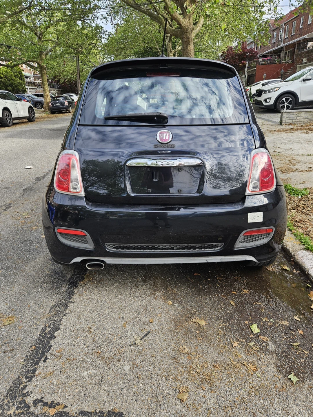 Black Fiat 500 - photo 5