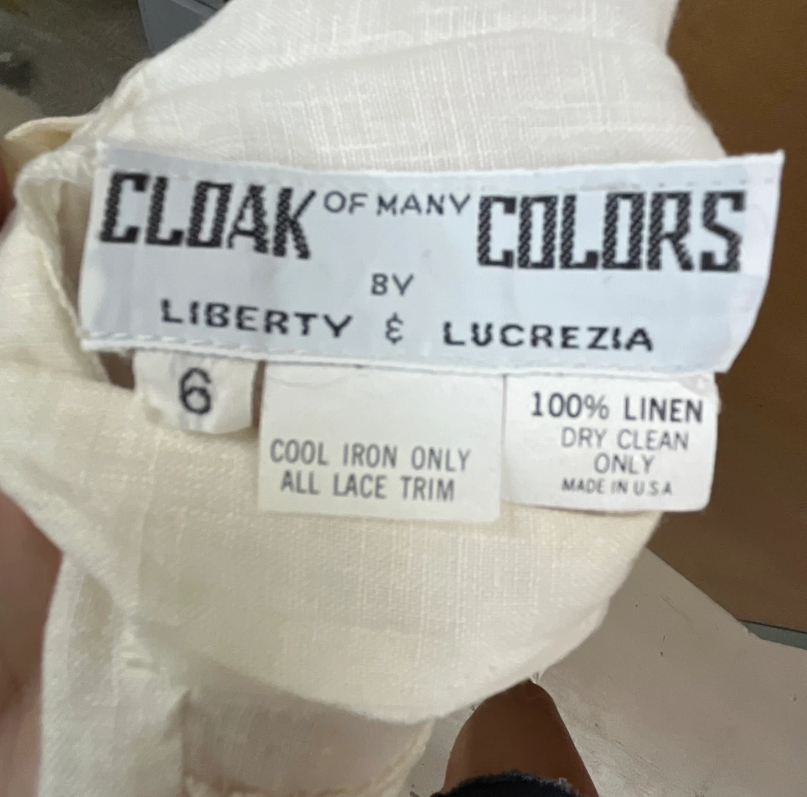 Cloak of Many Colors by Liberty & Lucrezia Linen Blouse - photo 5