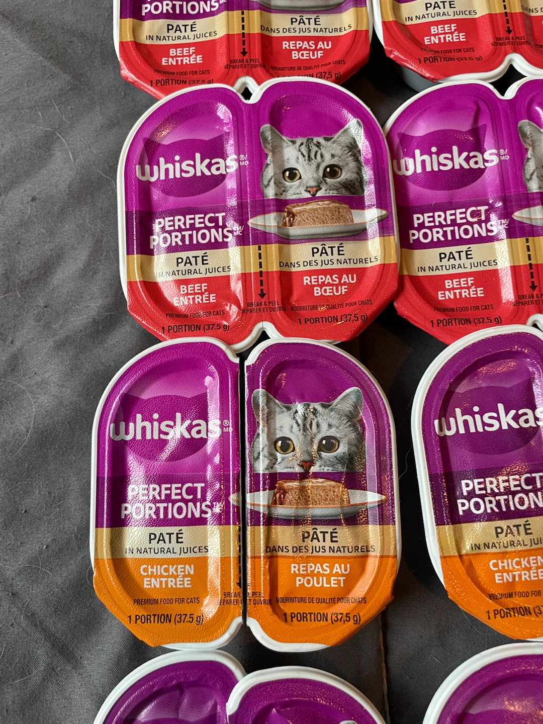 16 Packs = 32 Portions Whiskas Wet Cat Food Lot - photo 2