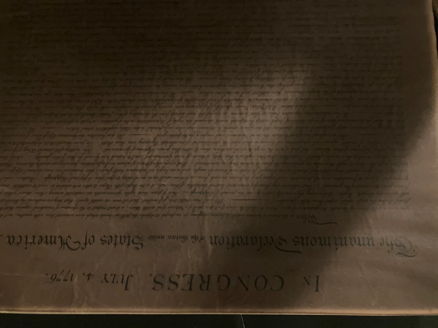 Framed Declaration of Independence Replica - photo 4