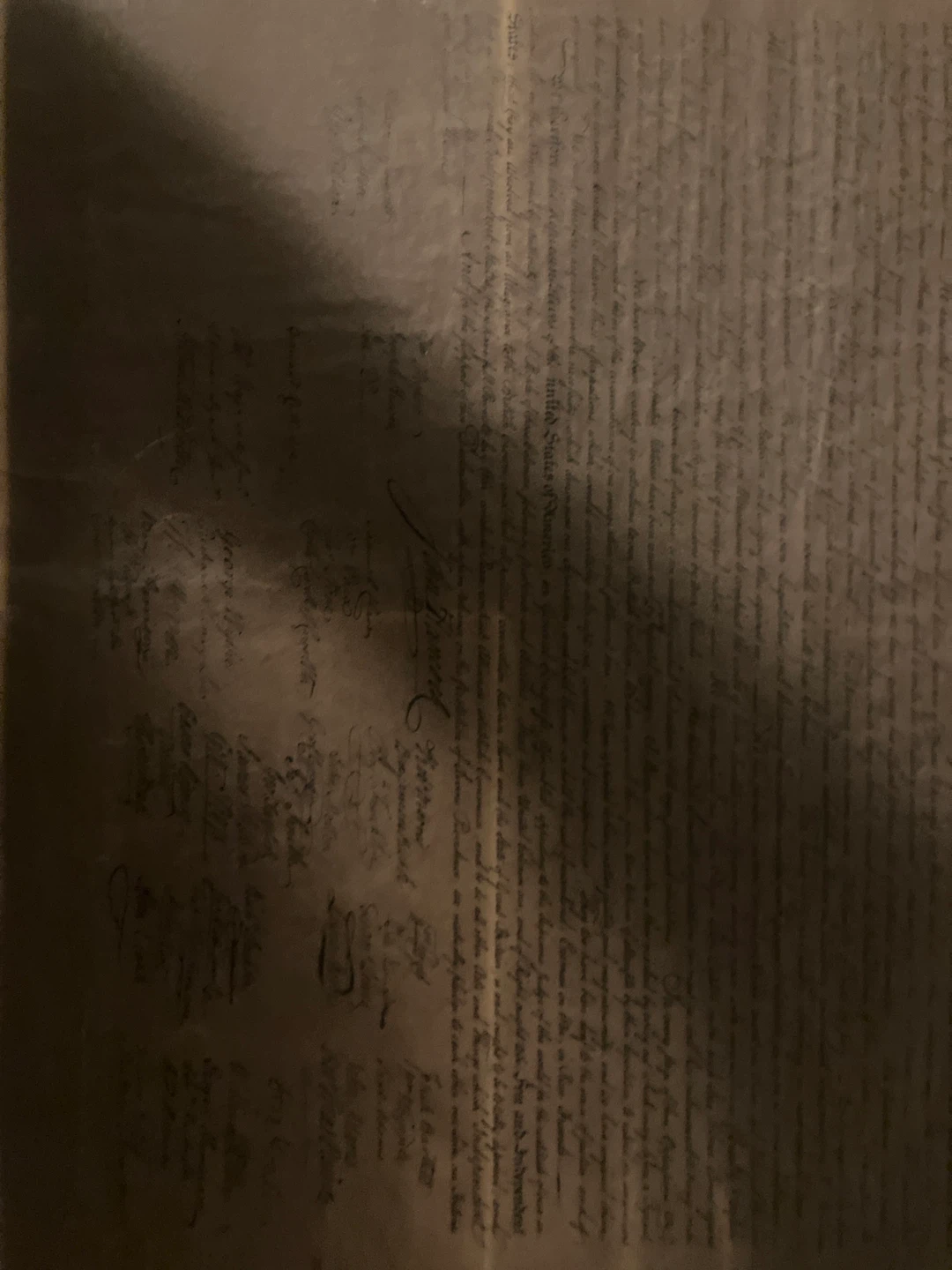 Framed Declaration of Independence Replica - photo 5