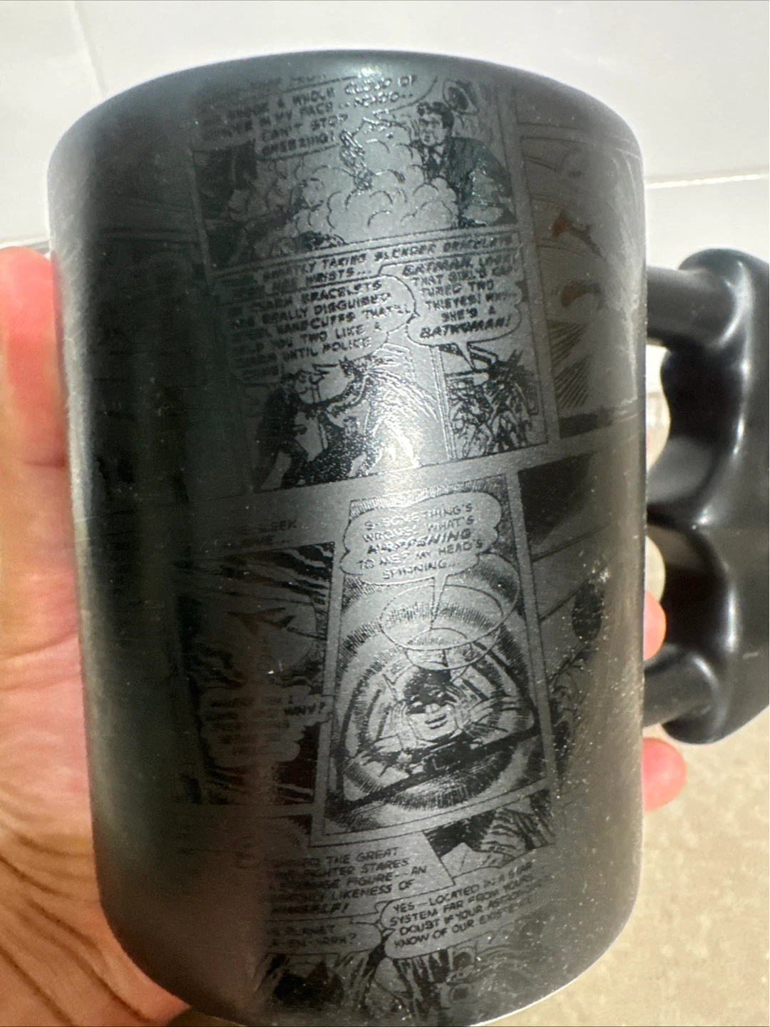 Paladone DC Batman Batarang Shaped Mug - photo 5