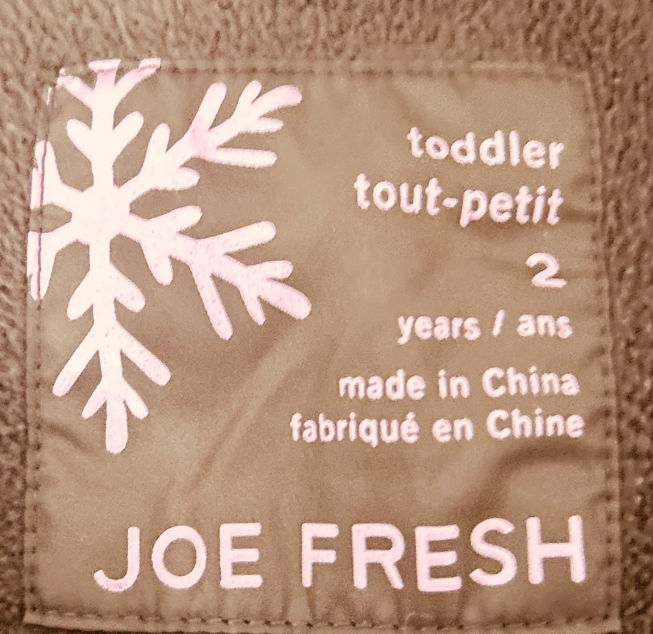 Joe Fresh Toddler Winter Jacket - Size 2 - photo 4