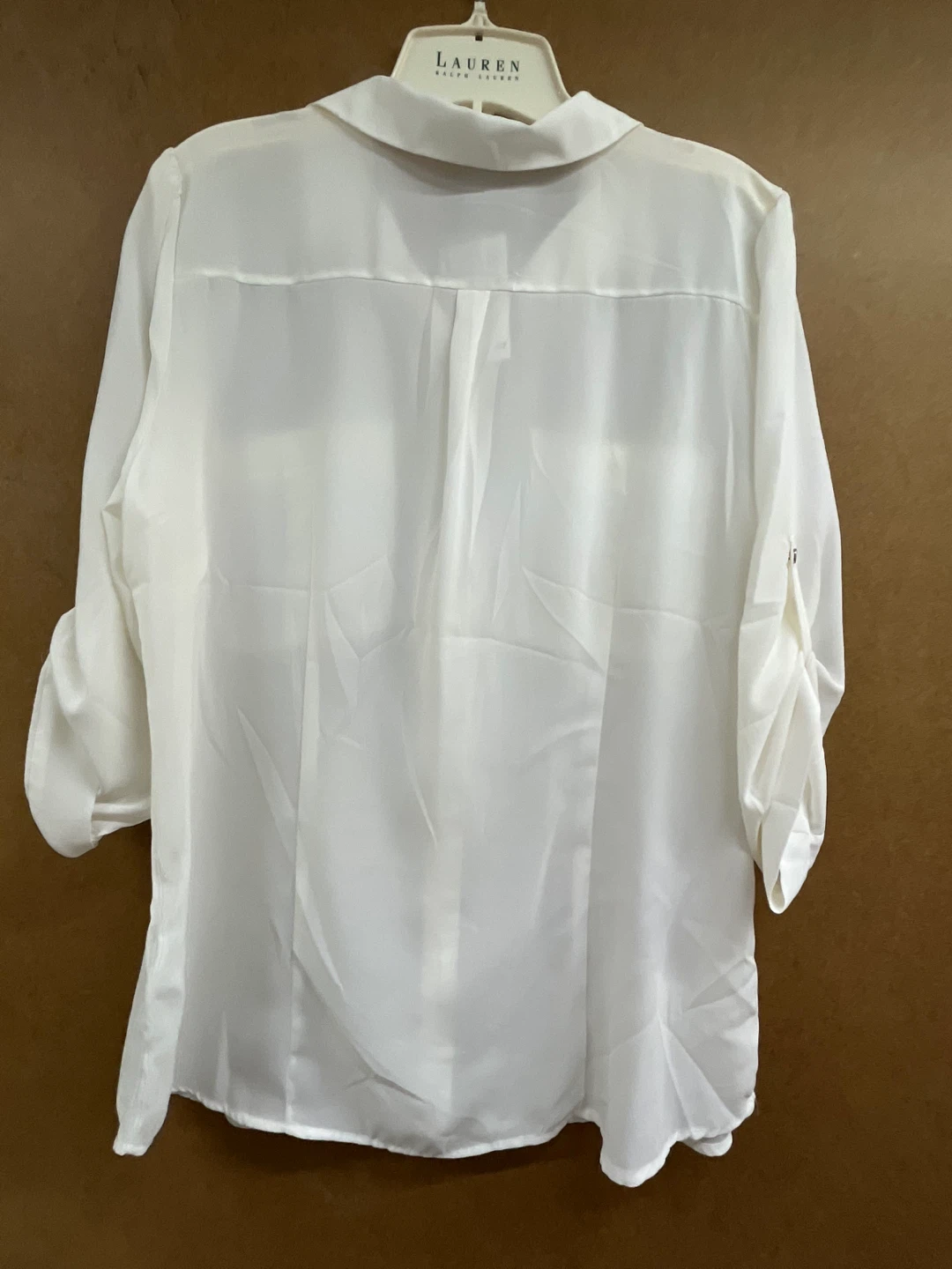 H&M White Button-Up Shirt - photo 3