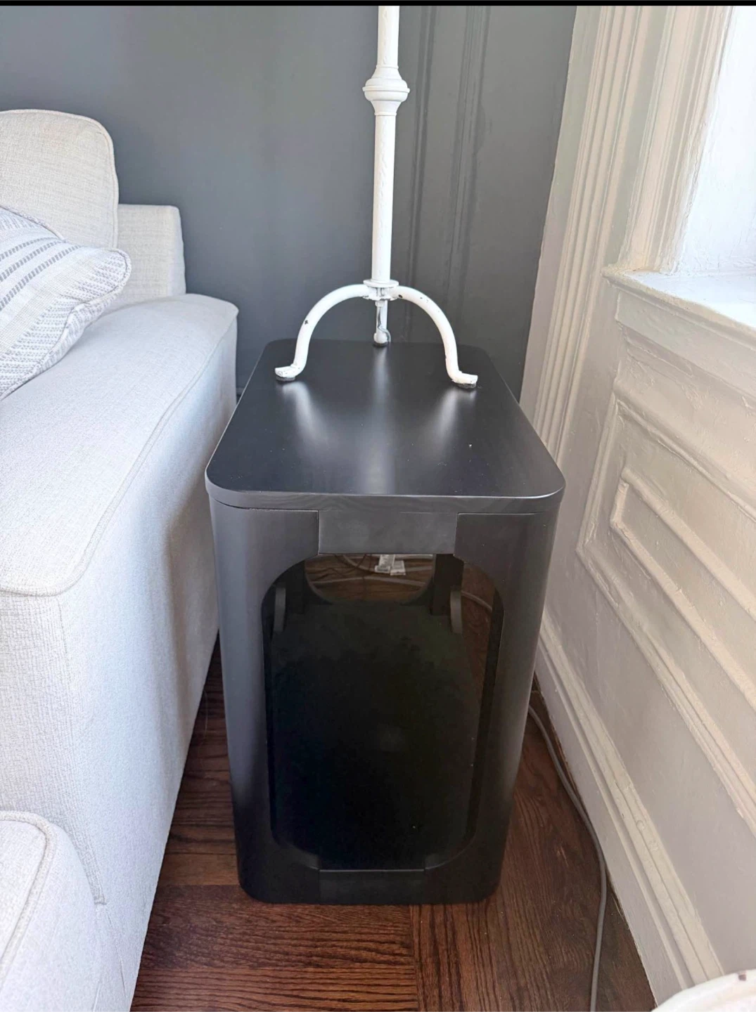 Black Modern Side Table