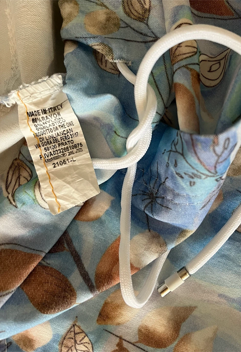 Floral Drawstring Trousers Made in Italy - photo 3