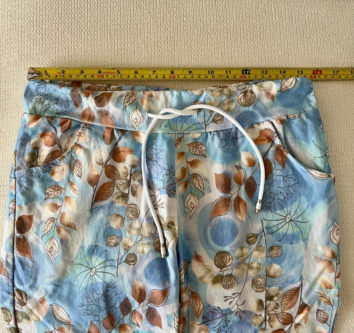 Floral Drawstring Trousers Made in Italy - photo 5