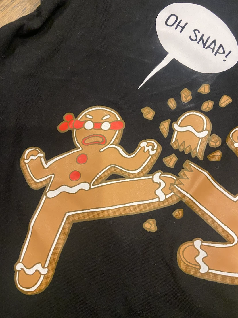 EUC Children's Place Long Sleeve Xmas T-Shirt - L (10/12) - photo 4