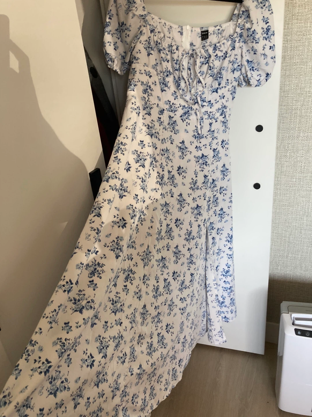 SHEIN Floral Midi Dress - photo 3