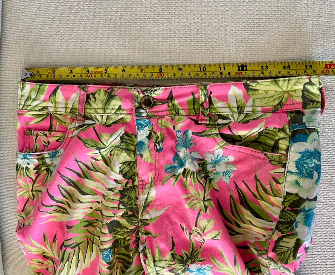 Denim Co. Tropical Floral Ankle Grazer Pants - photo 5