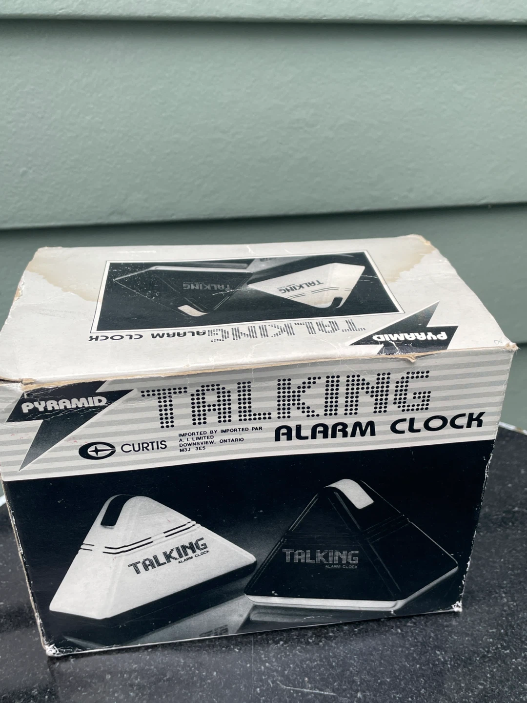 Curtis Pyramid Talking Alarm Clock T-10 - photo 2