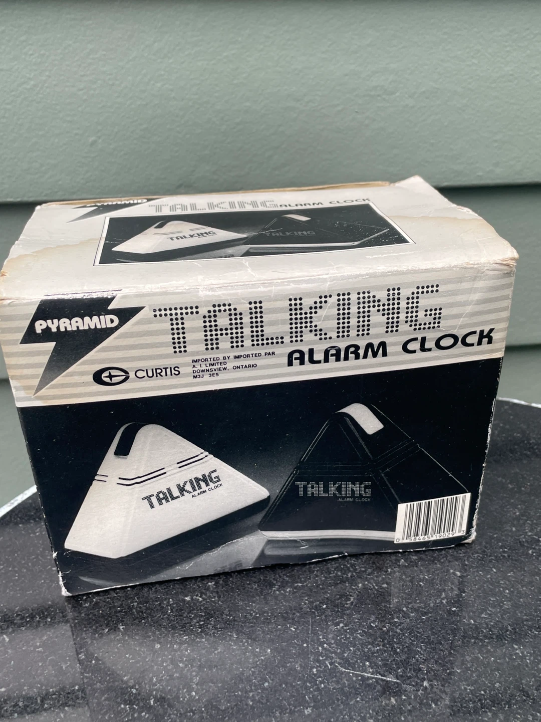 Curtis Pyramid Talking Alarm Clock T-10 - photo 3