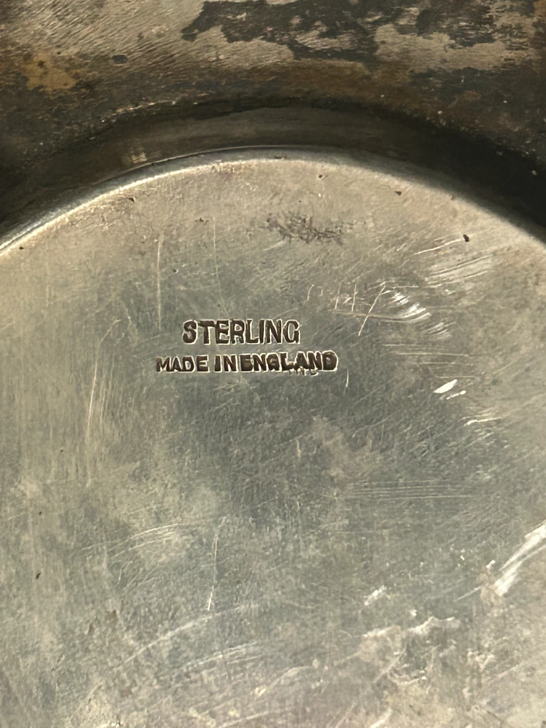 Vintage English Sterling Silver Ashtray - photo 5