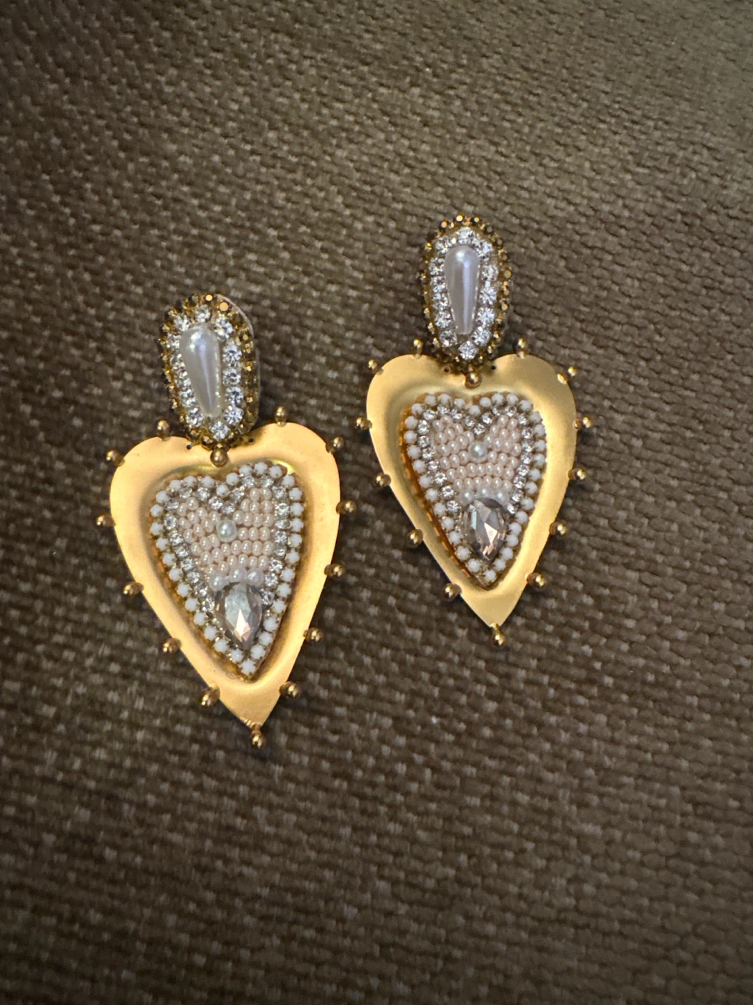 VALENTTI Amuletto of Love Heart Earrings