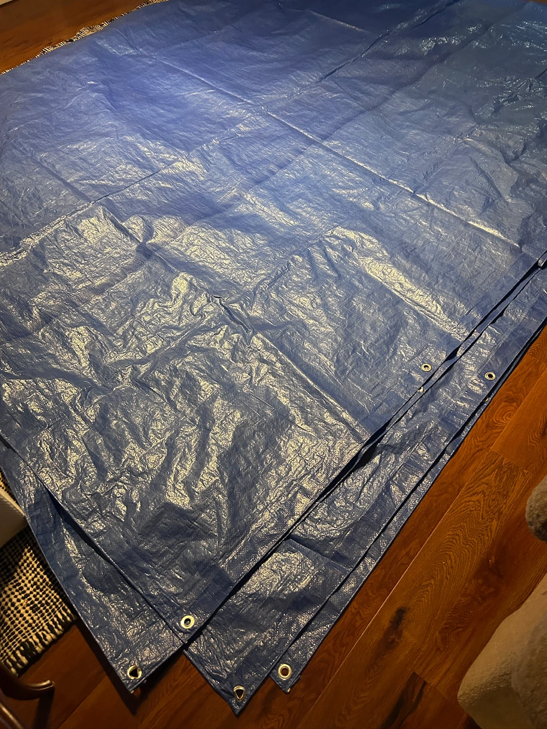 Large  Tarp 14 feet by 20 feet and  9 by 12 feet - photo 2