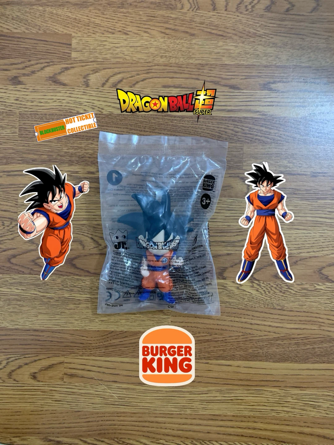 Burger King | Dragon Ball Super King Jr. Kids Meal Toy (Goku)