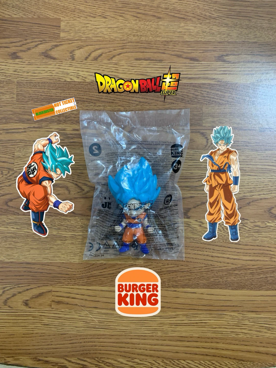 Burger King | Dragon Ball Super King Jr… (Super… Goku)