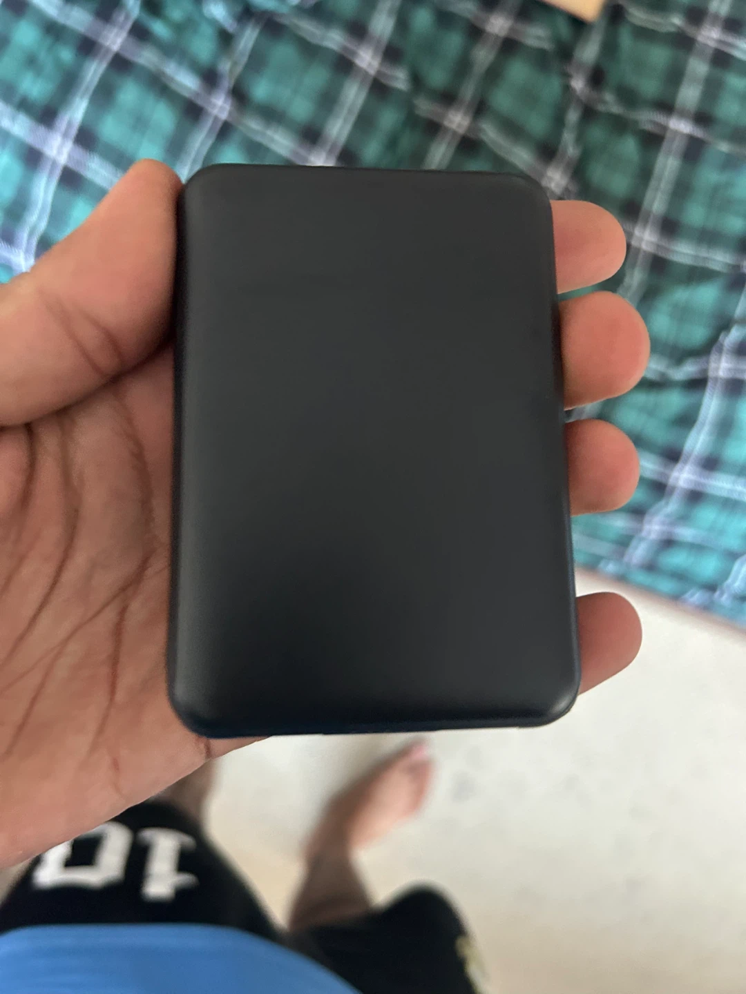 Black Portable Power Bank