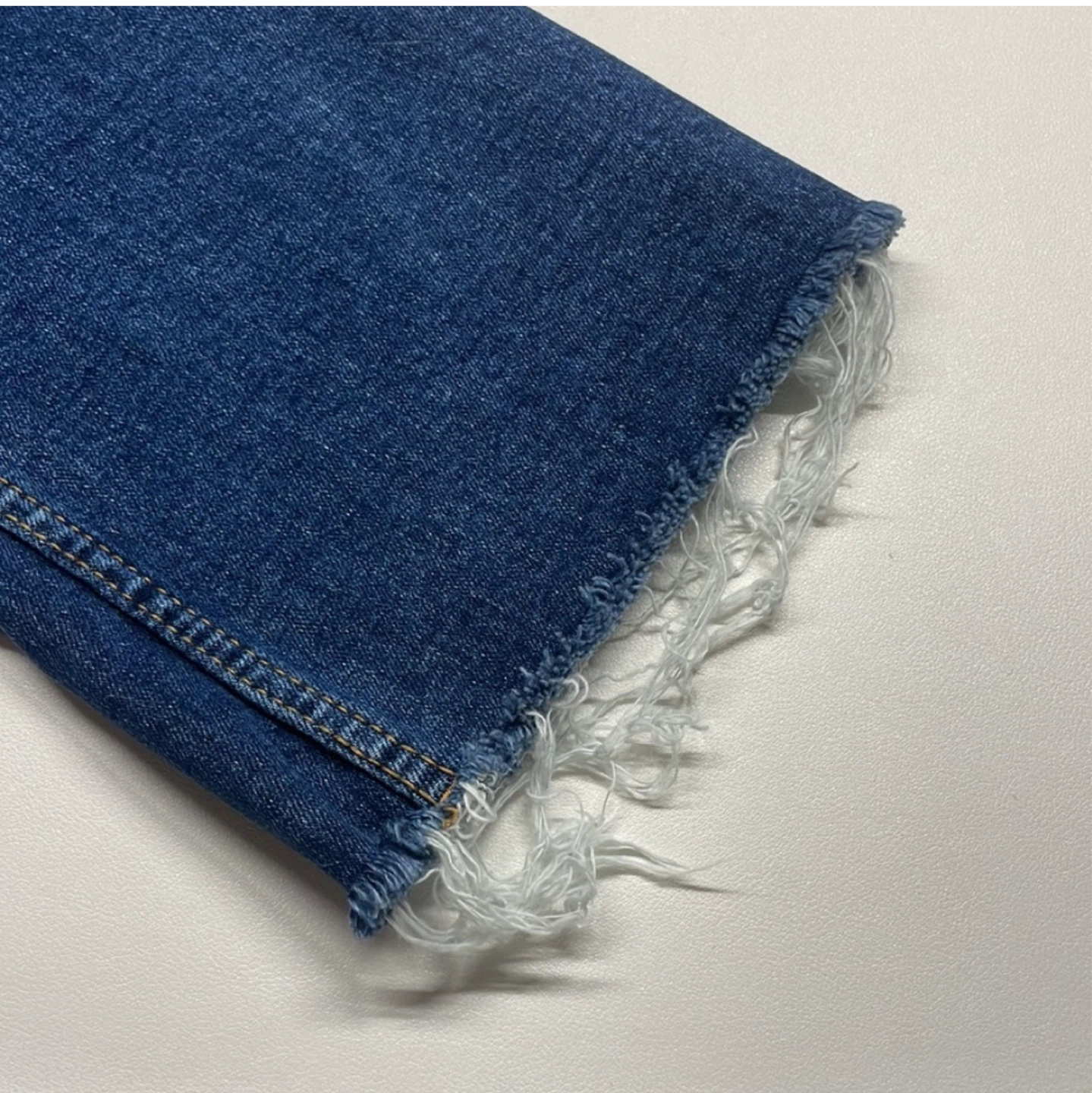 Zara cropped flare jeans with raw hem (size 28) - photo 5