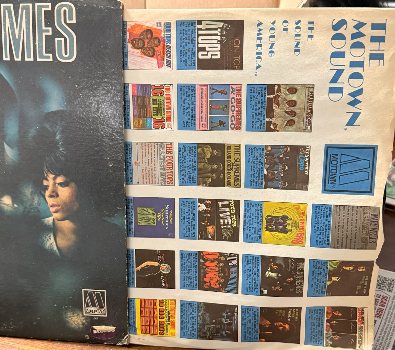 The Supremes - I Hear A Symphony Vinyl Record - photo 3