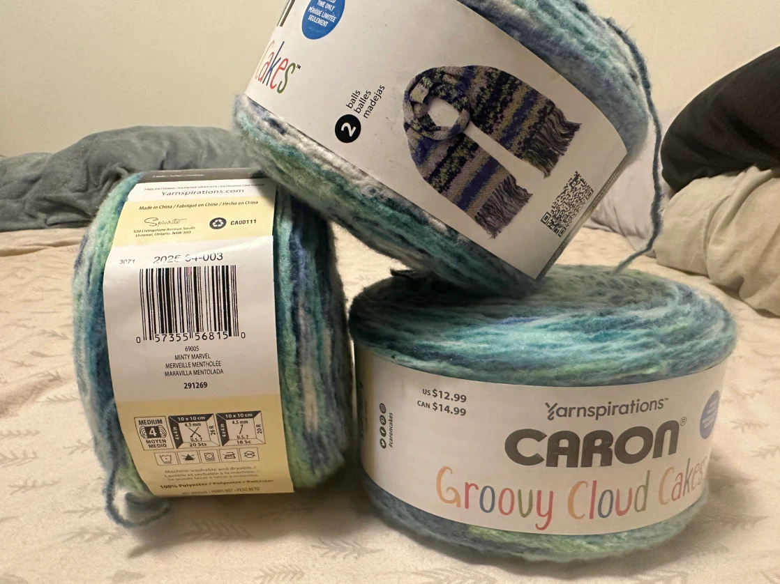 Caron  Yarn - Minty Marvel
