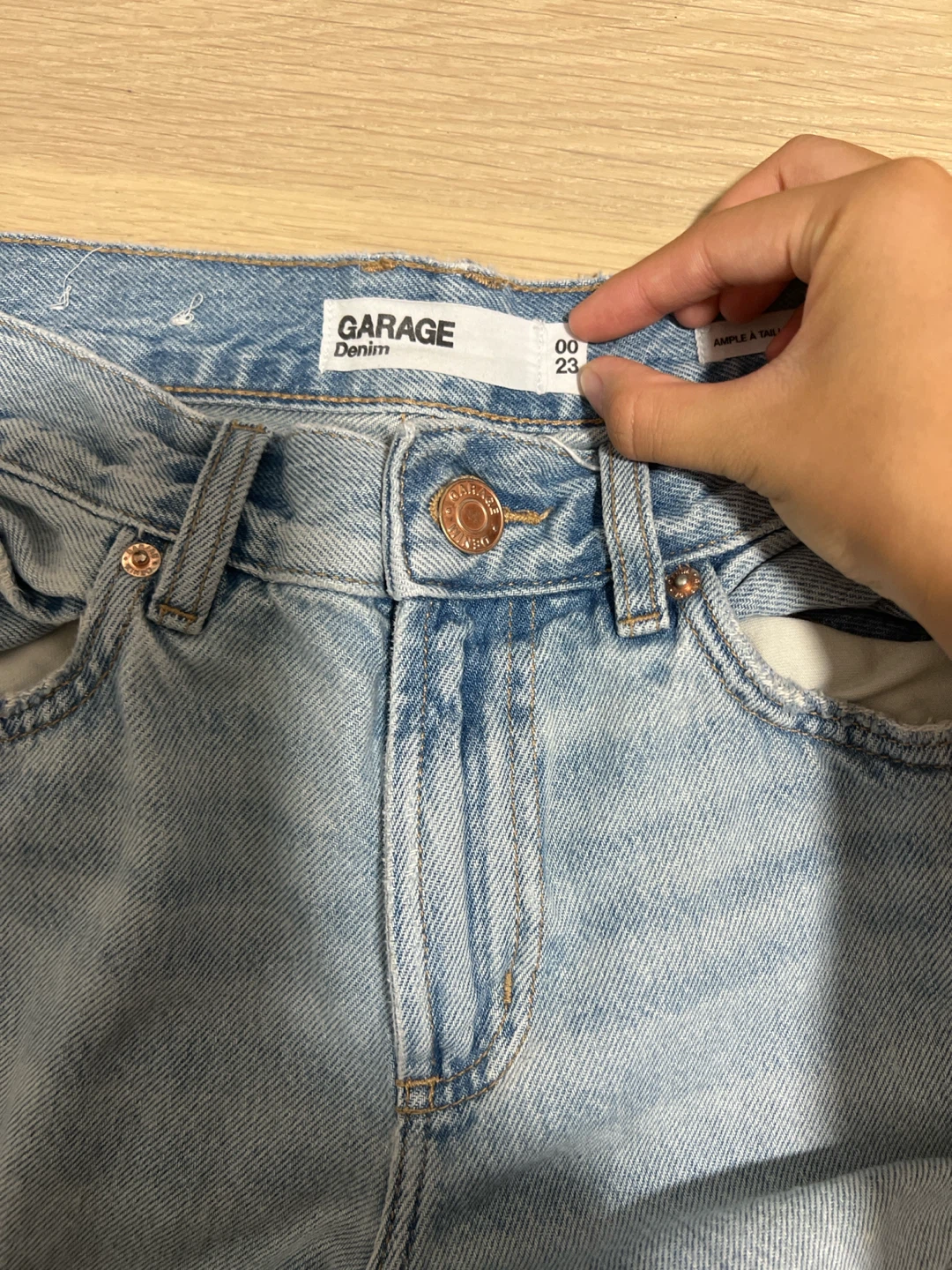Garage Denim Light Wash Jeans - photo 2