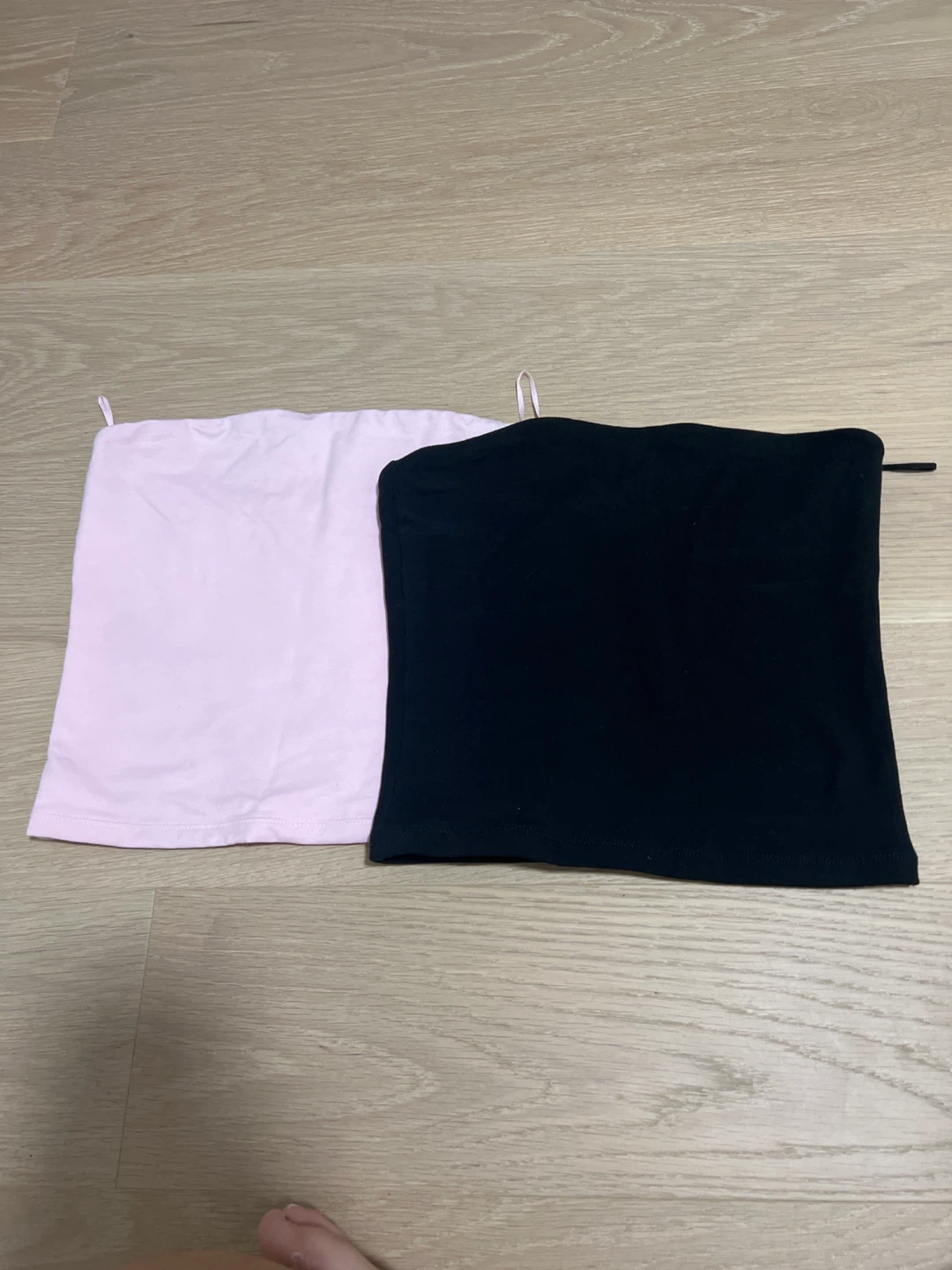 TNA Chill Tube Tops - Pink and Black