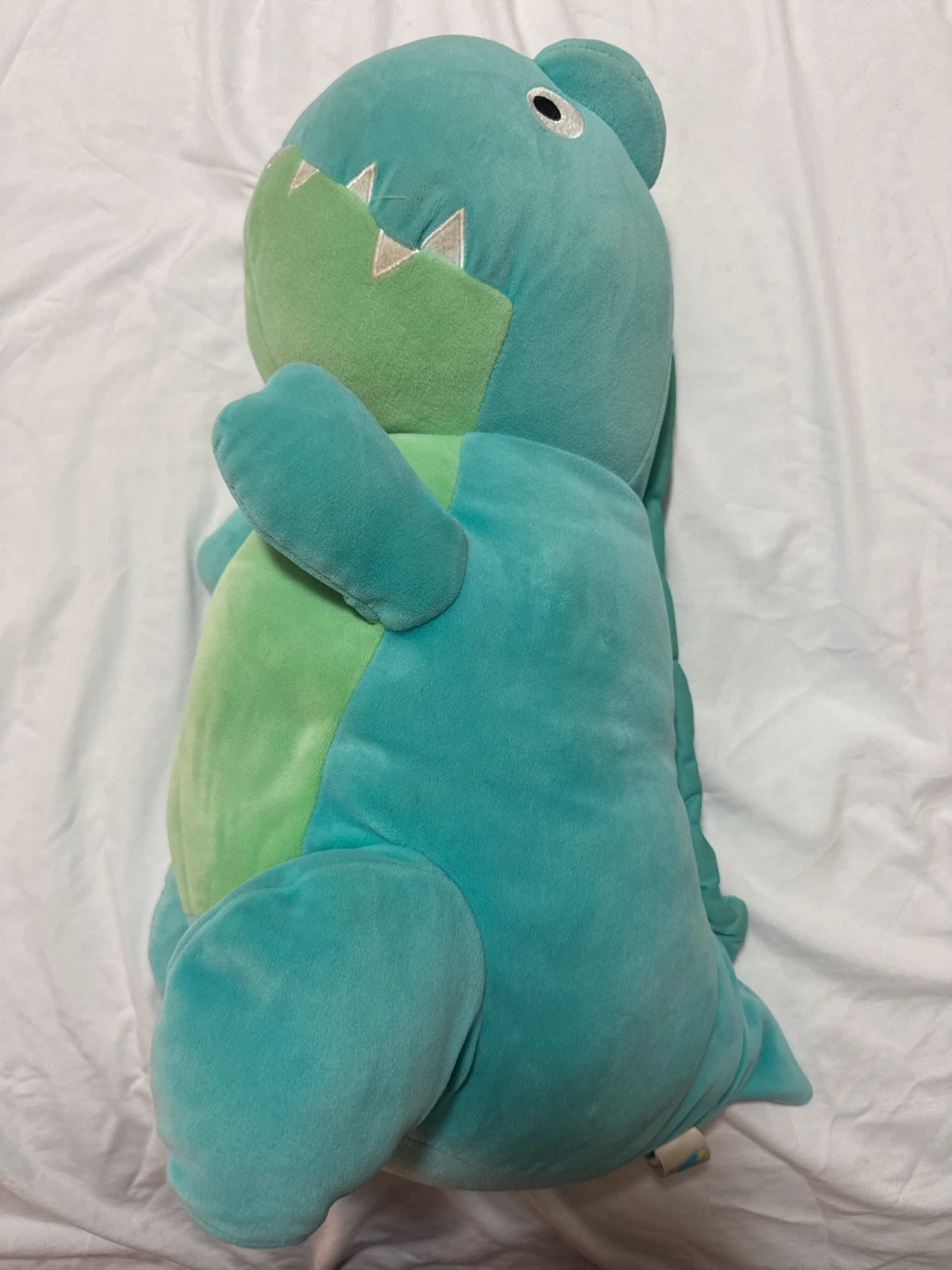 Teal Dinosaur Plush Toy - photo 2