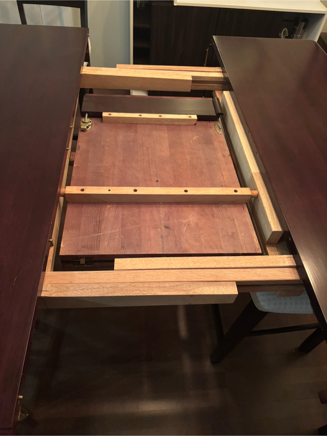 Expandable Pub-Style Dining Table + 8 Chairs - photo 3