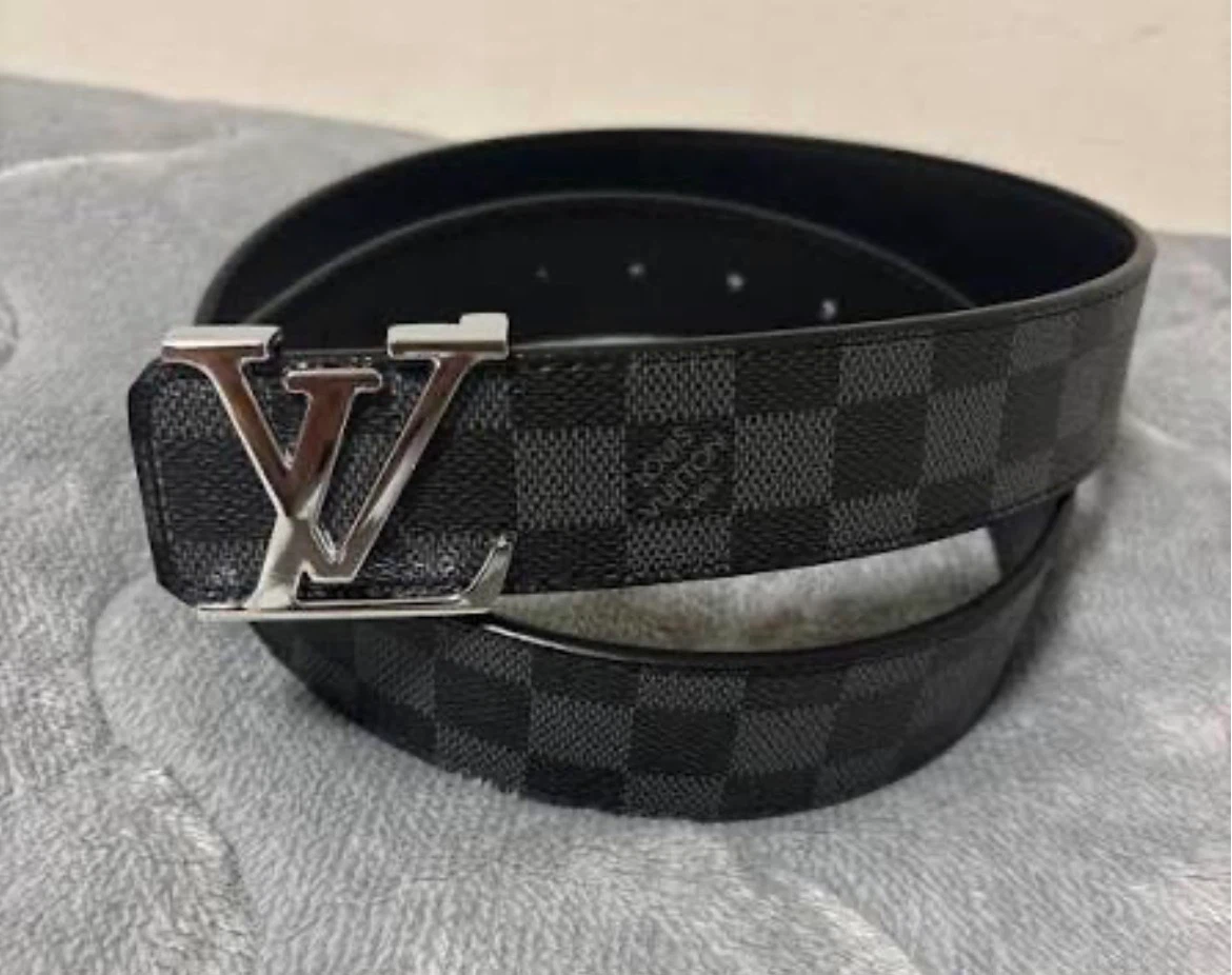 Louis Vuitton Damier Graphite Belt