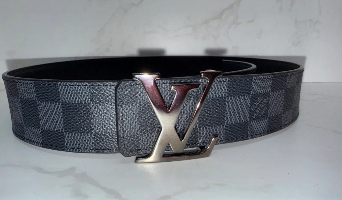 Louis Vuitton Damier Graphite Belt - photo 2