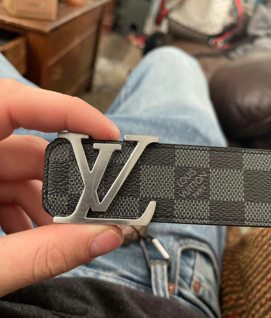 Louis Vuitton Damier Graphite Belt - photo 3