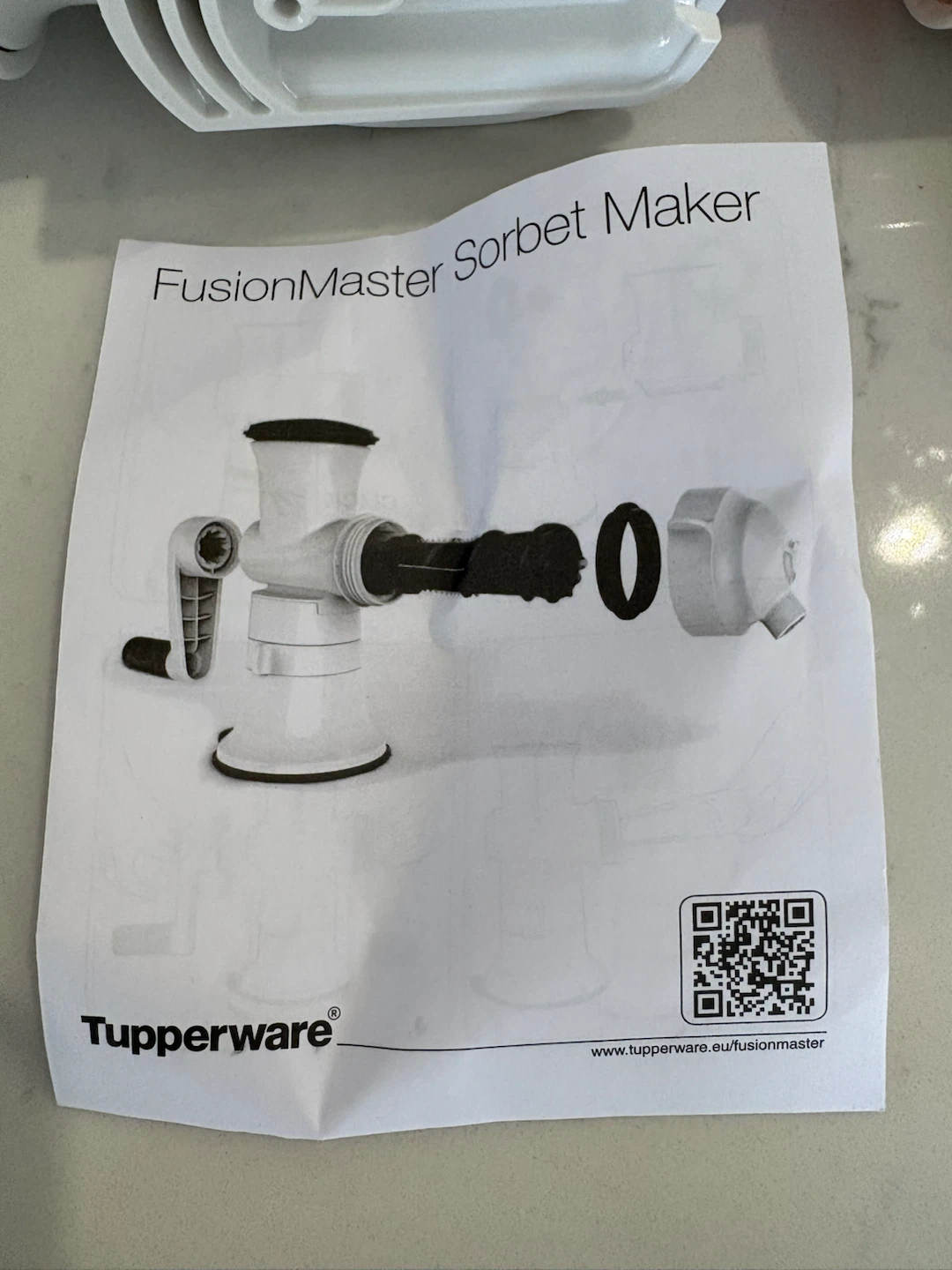 Tupperware FusionMaster Sorbet Maker - photo 2