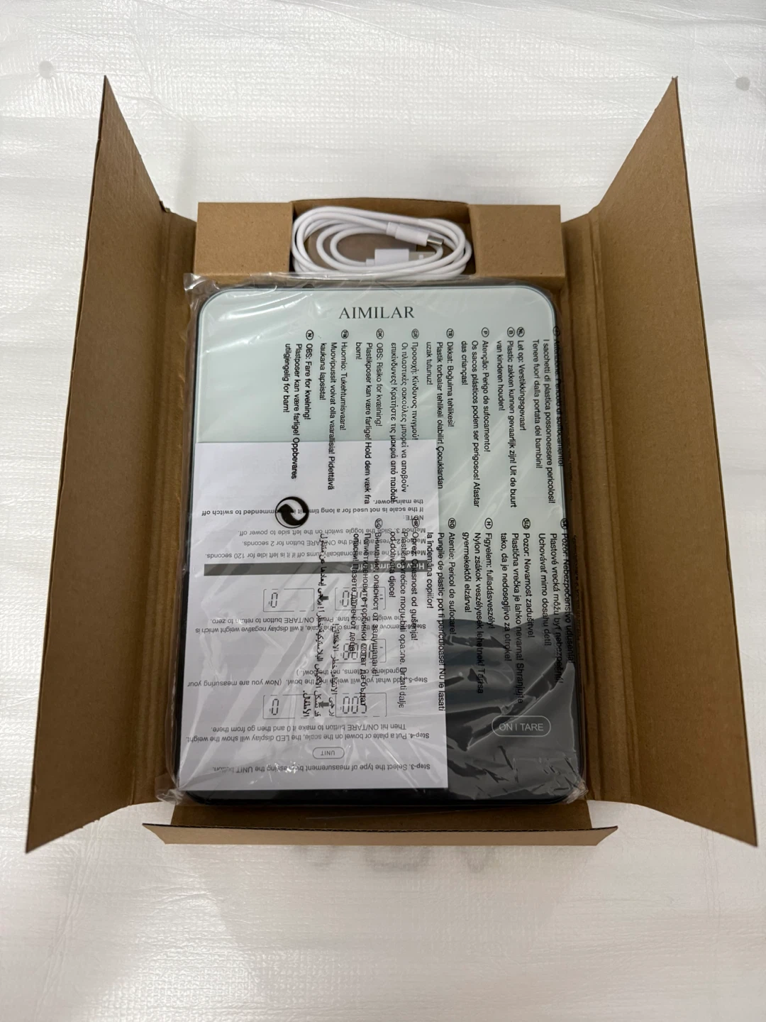 Aimilar Rechargeable Kitchen Scale AB024 - photo 3