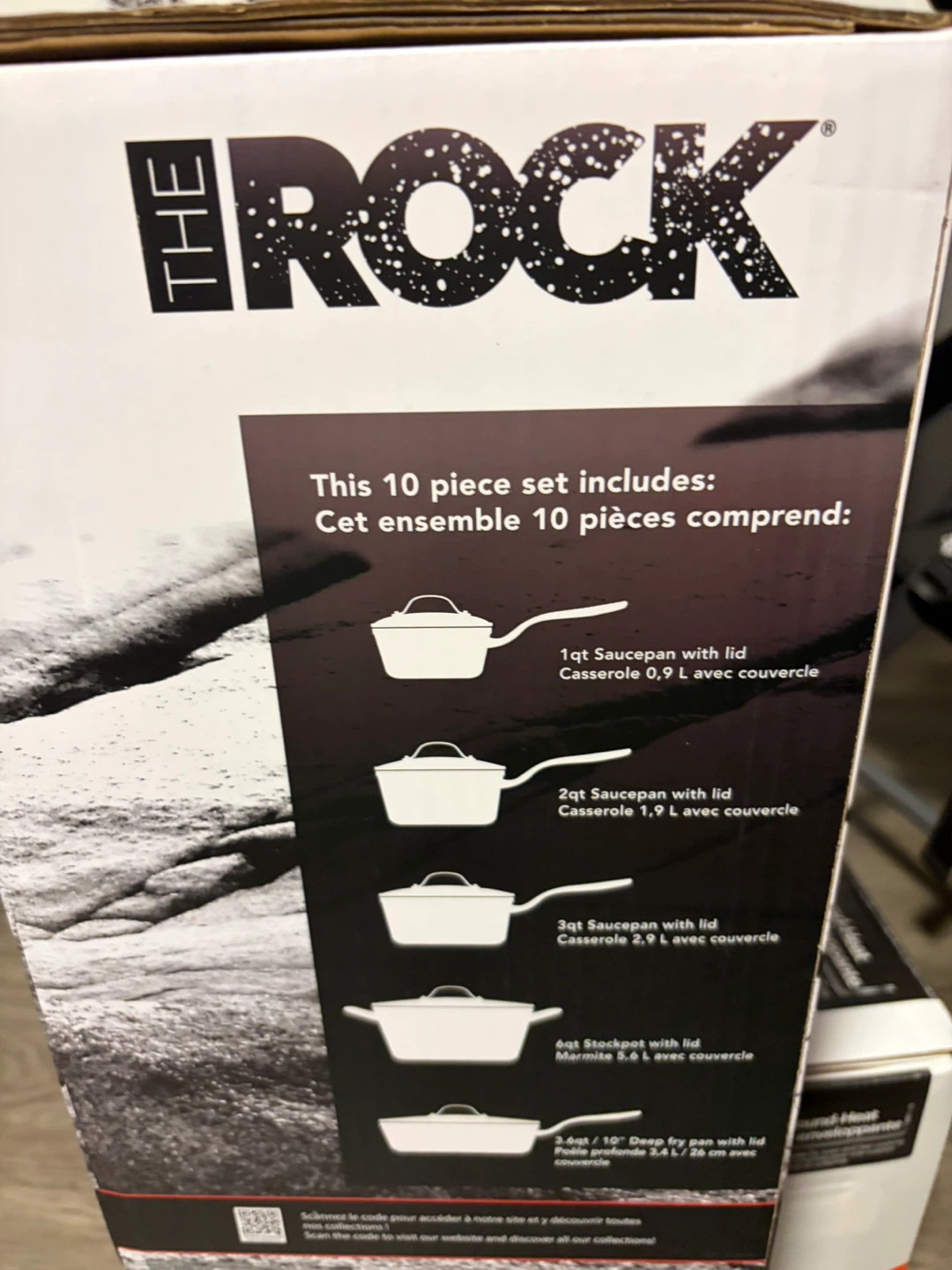 The Rock Heritage 10-Piece Cookware Set