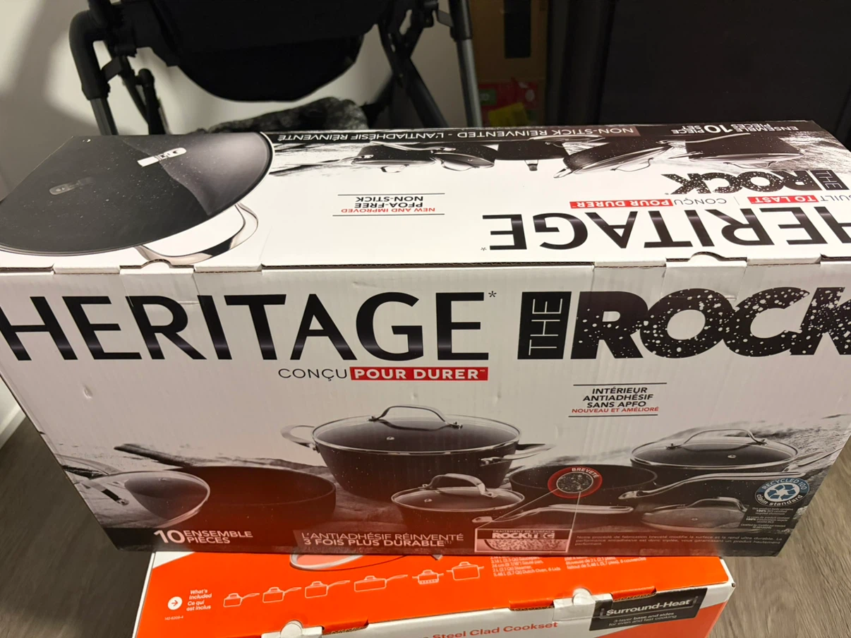 The Rock Heritage 10-Piece Cookware Set - photo 3