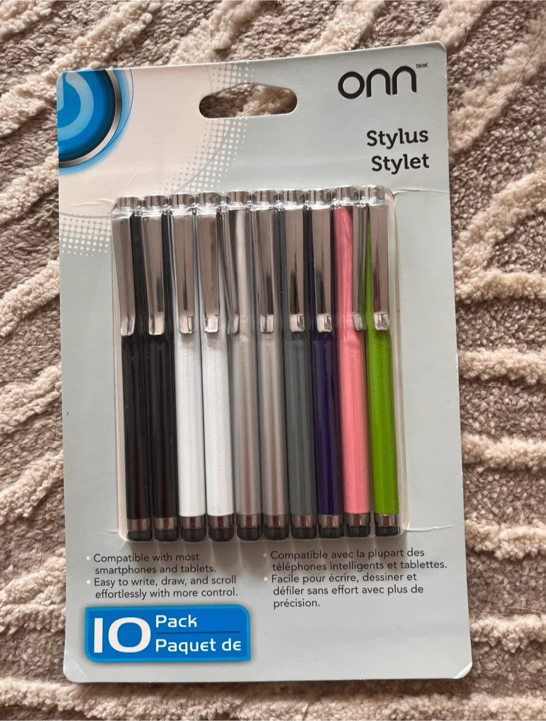 Onn Stylus 10-Pack NEW
