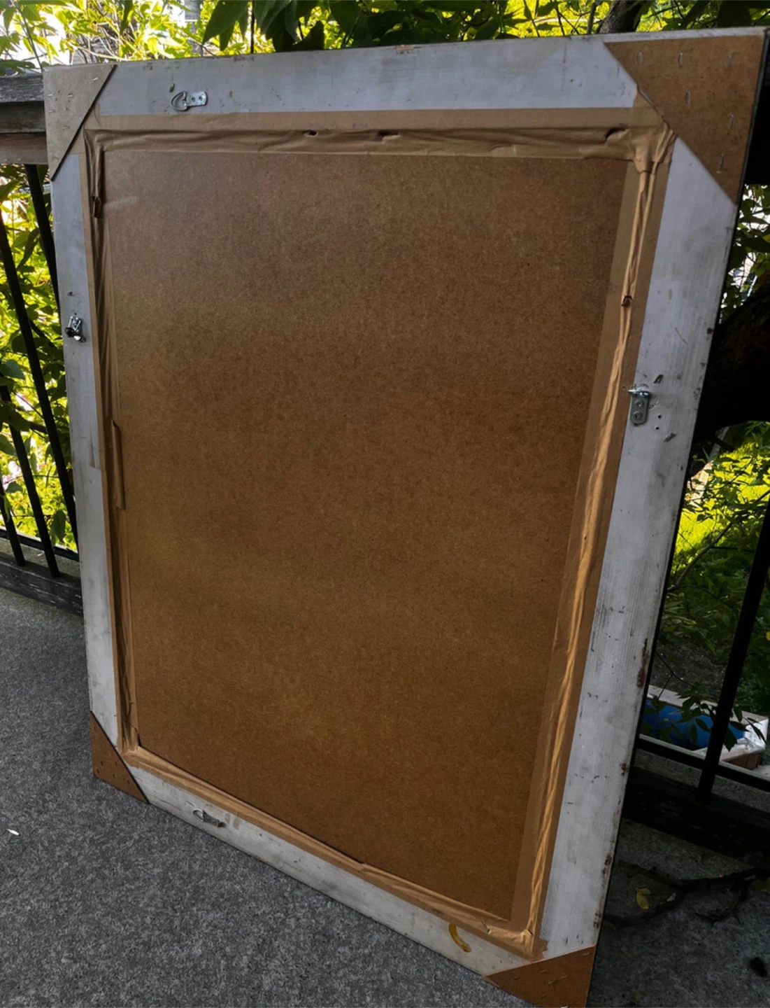 Vintage fully wood mirror - photo 2