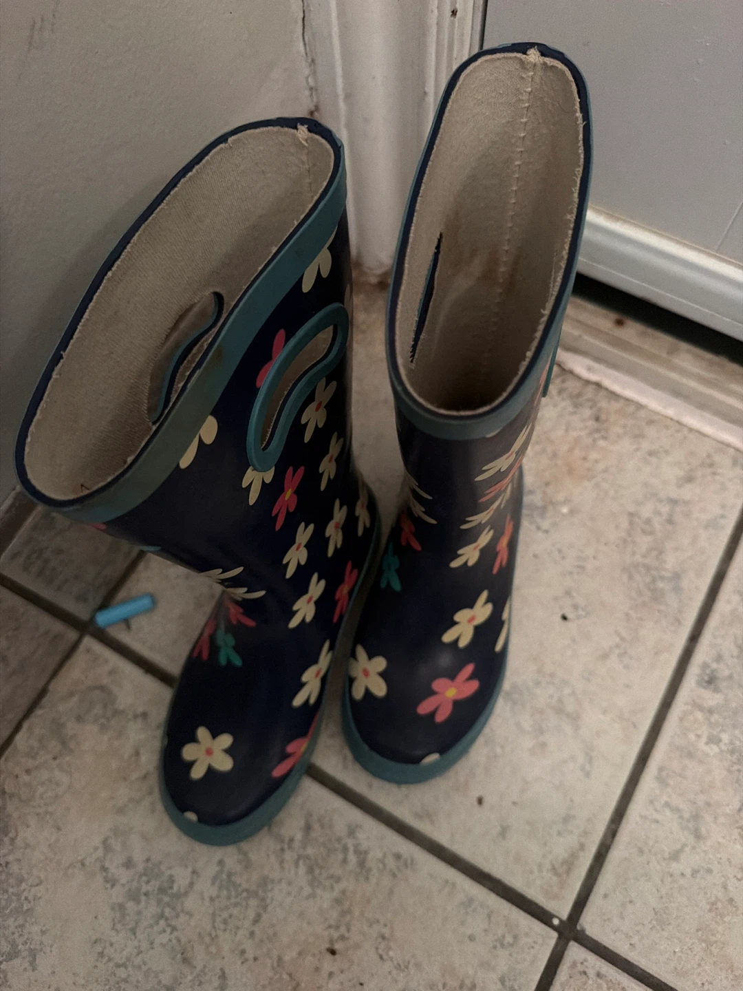 Bogs Floral Rubber Rain Boots