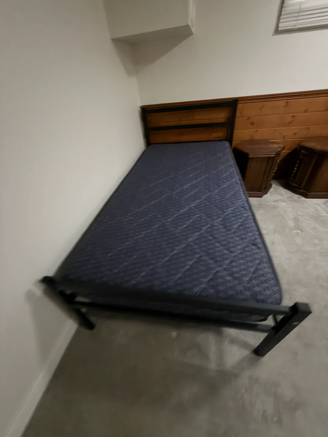 Single Bed with Mattress