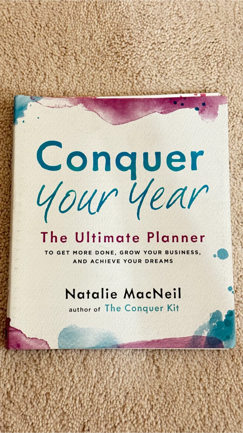 Conquer Your Year Planner by Natalie MacNeil